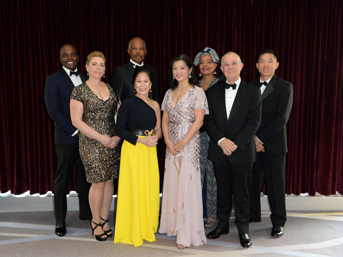 Ray and Tessanne with Lt. Gov